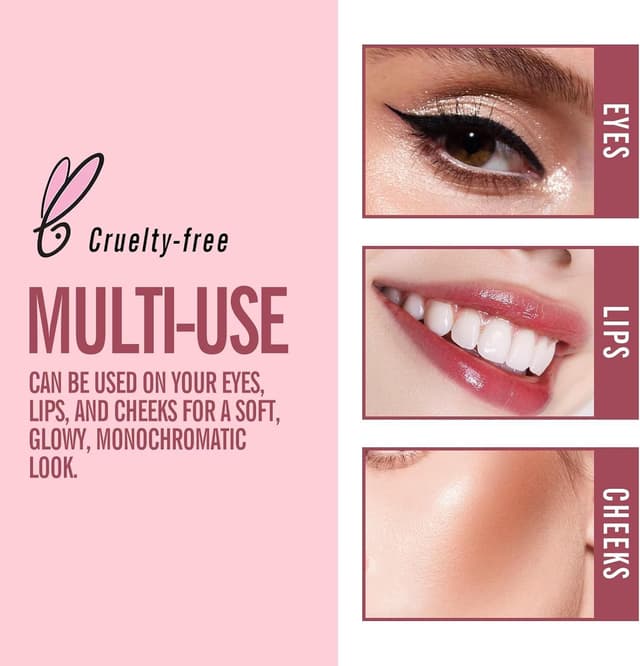 Detalle 2 de KIMUSE Multi-Stick in crema per guance, occhi e labbra 3 in 1