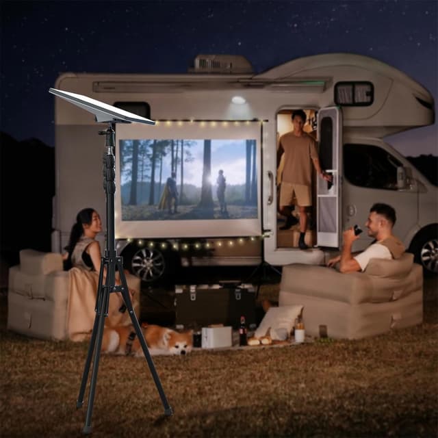 Detalle 2 de TIUIHU Starlink Mini Tripod Mount 65 inch