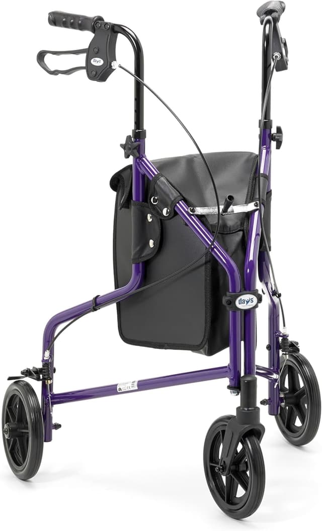 Imagen de Days Lightweight Tri Wheel Rollator mobility walker en OfertitasTOP