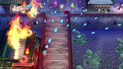 Detalle de Mamorukun ReCurse! NS de Clear River Games: arcade clásico con dificultad ajustable y modos variados