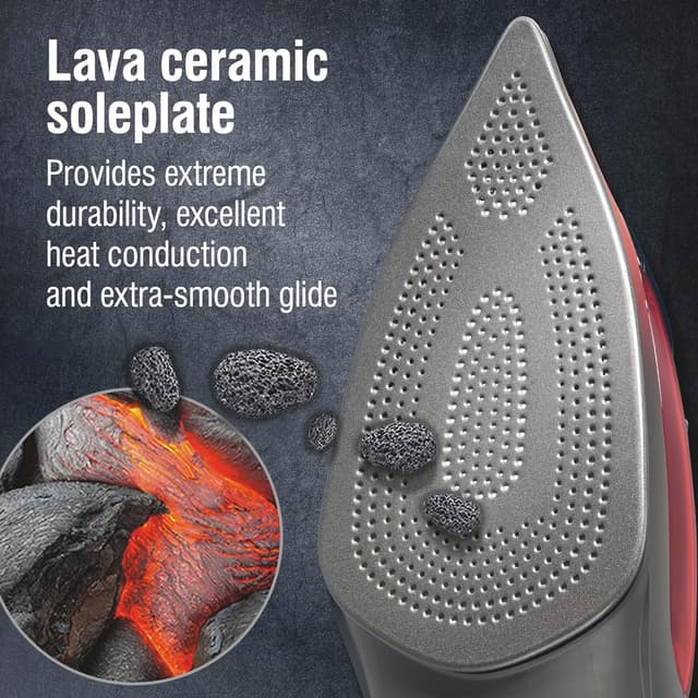 Detalle 2 de CHI Steam Iron 1700 Watts, Retractable Cord