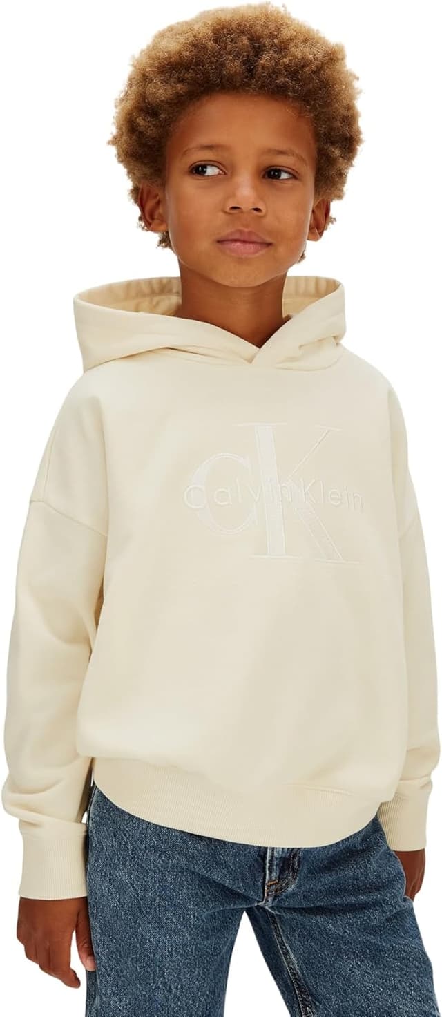 Detalle de Calvin Klein felpa con logo mono