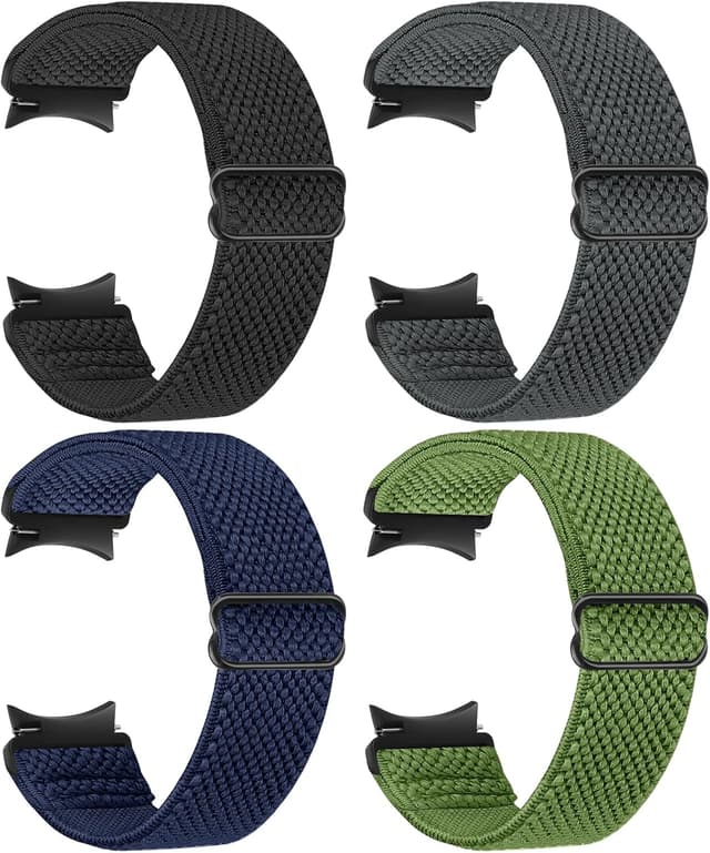 Detalle de Yunshare Elastic Watch Straps (Stretch Nylon Solo Loop) for Samsung Galaxy Watch 7/6/5/4