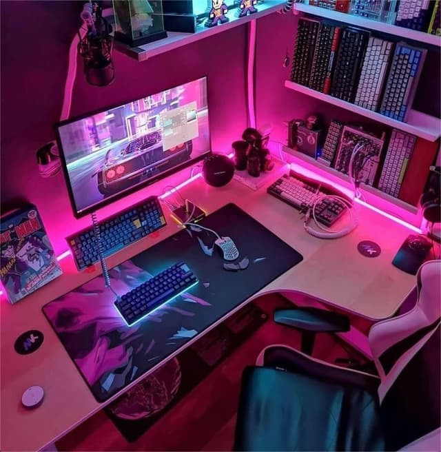 Thumbnail 5 de ShineBurky Tira LED Neón Rosa 5m 12V IP65 Regulable