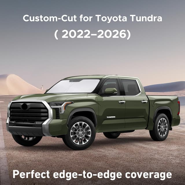 Thumbnail 1 de EcoNour Windshield Sunshade for Toyota Tundra 2022-2026