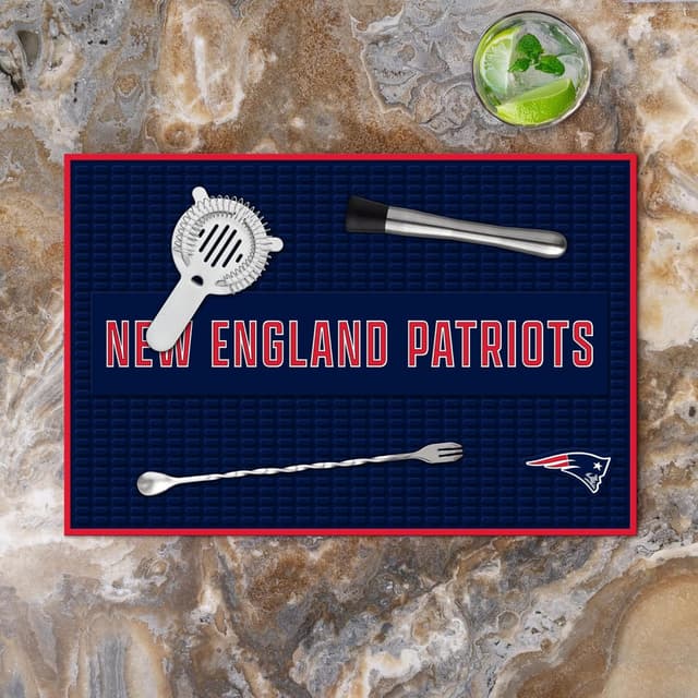 Thumbnail 1 de Rico Industries NFL Football 12" x 18" PVC Heavy Duty PVC Bar Mat for Kitchen & Home Décor