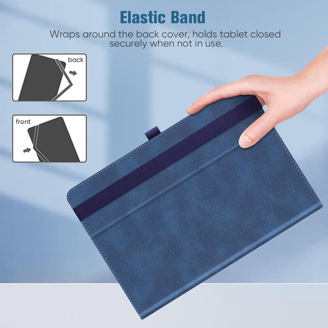 Thumbnail 6 de FINTIE Universal Tablet Hülle 9–11 Zoll (Indigoblau) mit 360° Drehung – für Modelle wie DOOGEE U11/Tab G6 & mehr