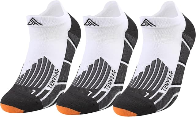 Detalle de Lounwee compression socks for running, 3 pairs
