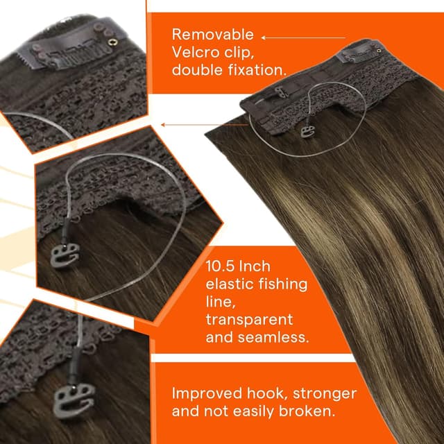 Thumbnail 2 de Sunny Hair Wire Extensions 18 Inch