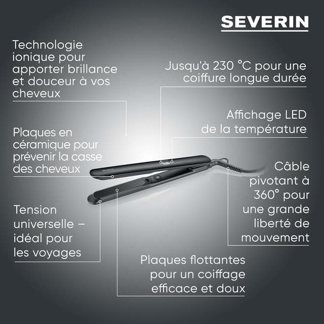 Detalle 2 de SEVERIN Lisseur HG 0622