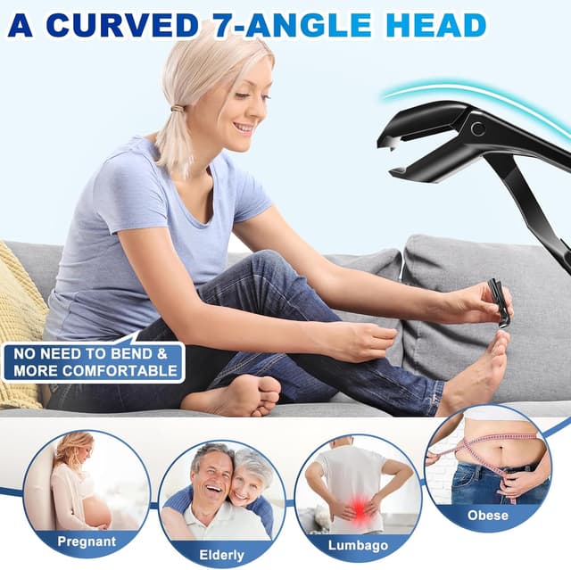 Detalle 2 de GJNL Nagelknipser Ergonomisch Breiter Kiefer