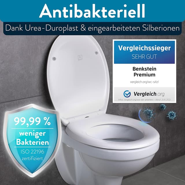 Thumbnail 2 de Benkstein Toilettendeckel oval mit Absenkautomatik