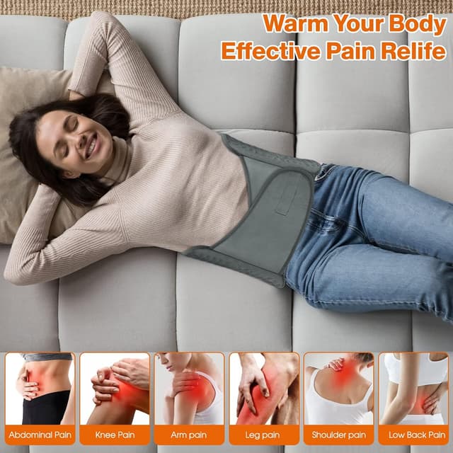 Thumbnail 1 de OneAmg Heizkissen 126x30cm Wärmekissen