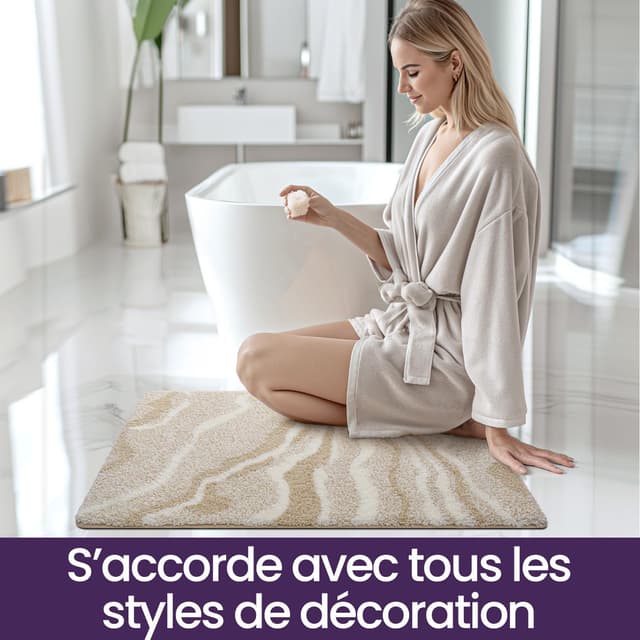 Thumbnail 6 de DEXI Tapis de Bain 60 x 90 cm