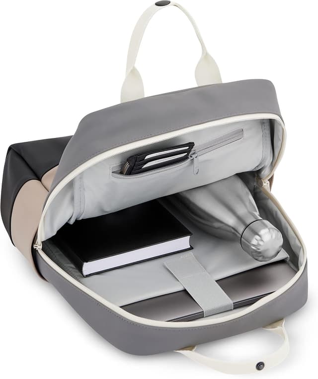 Detalle de Johnny Urban Hailey Damen-Rucksack mit 14-Zoll-Laptopfach – eleganter City Daypack