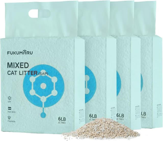 Imagen de FUKUMARU Tofu Katzenstreu 10,8 kg 🐾 en OfertitasTOP