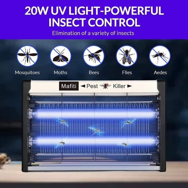 Thumbnail 2 de mafiti Eléctrico Mata Mosquitos 20W