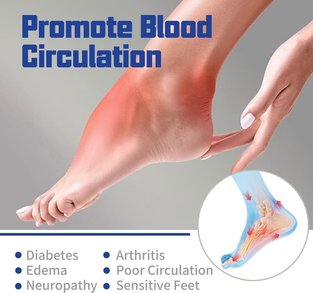 Detalle de Facool Merino diabetic socks 3 pairs