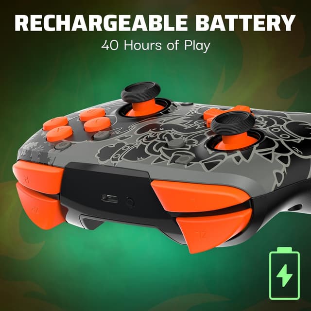 Detalle de PDP REMATCH GLOW Pro Controller 40h