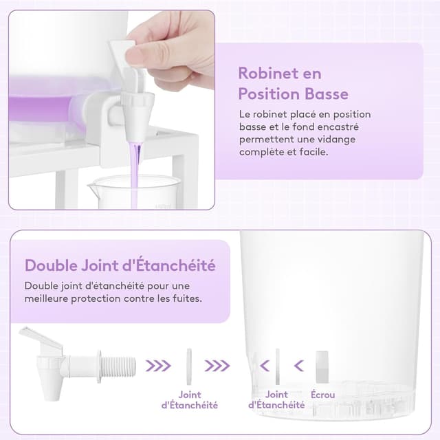 Thumbnail 2 de Lifewit Distributeur lessive 3,55L