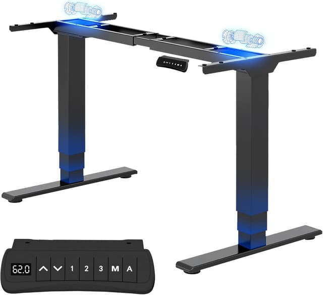 Imagen de FLEXISPOT PRO Schwarz höhenverstellbar 160 kg en OfertitasTOP