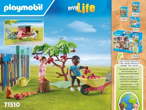 Thumbnail 4 de PLAYMOBIL myLife 71510 Corral de pollos para niños