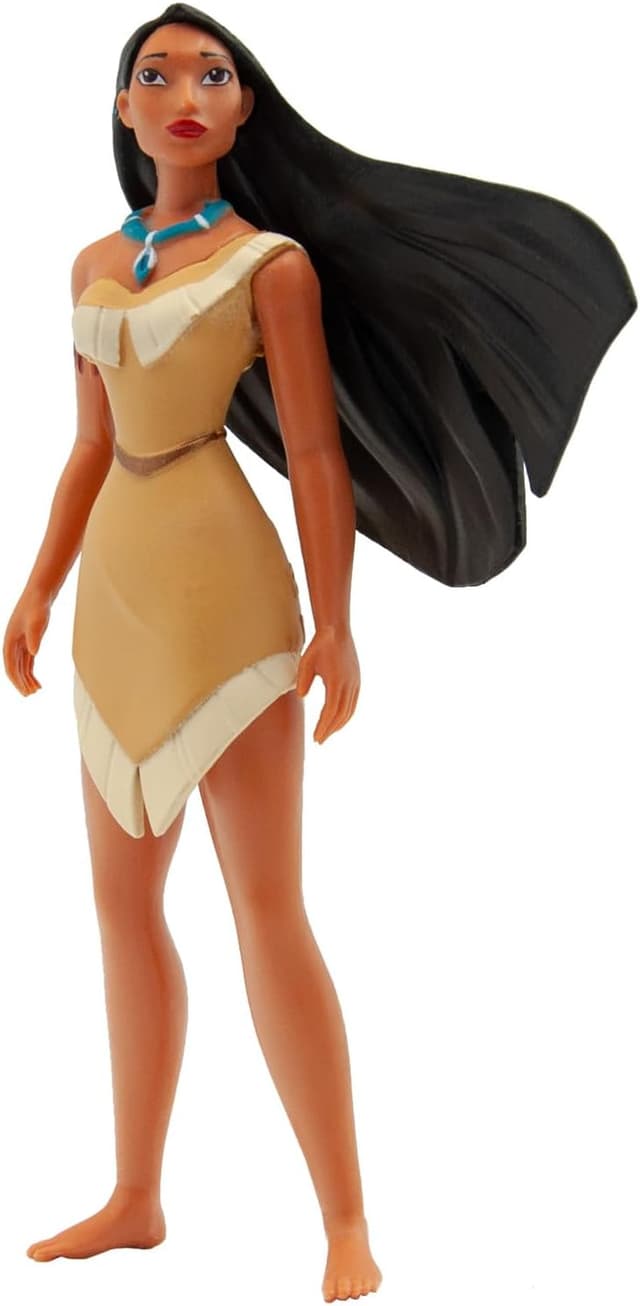 Detalle de Bullyland 11355 – Figurine Pocahontas de Disney, env. 10 cm, peinte à la main