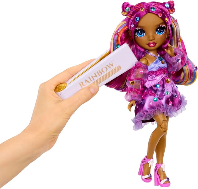 Detalle de RAINBOW HIGH Noemie Violette, poupée 28 cm