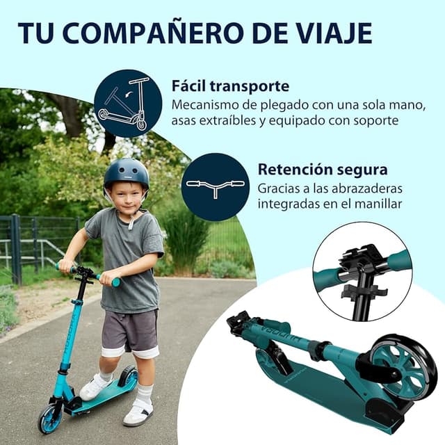 Detalle 2 de HUDORA Scooter Up 145 Junior patinete 145 mm para niños