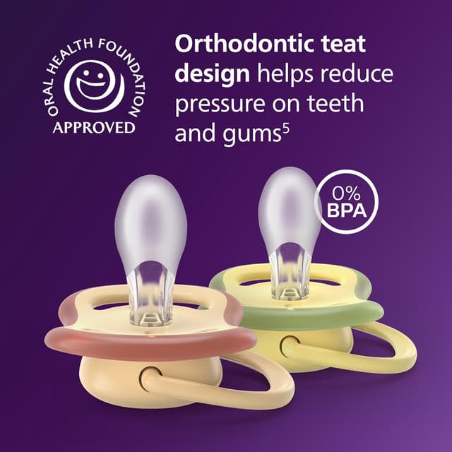 Detalle de Philips Avent Ultra Air Soothers 0-6 months