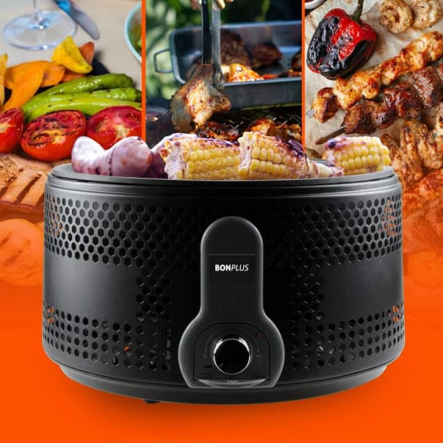 Detalle 2 de Bonplus Grill Portátil barbacoa Sin humo 1 unidad