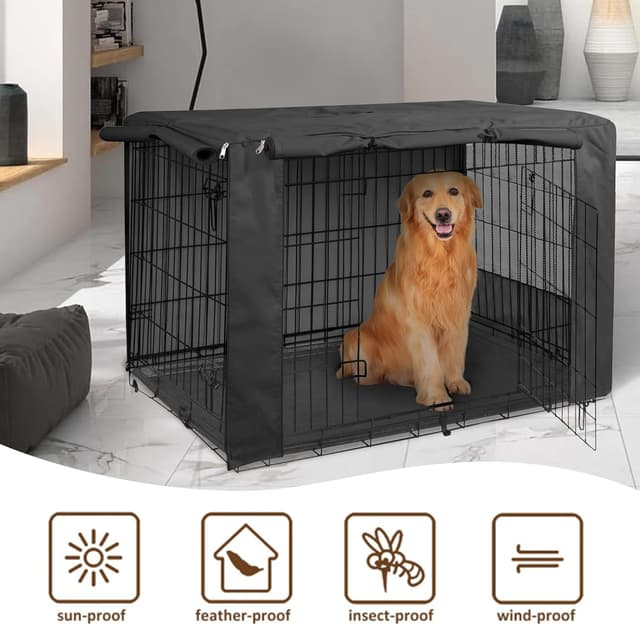Thumbnail 2 de Dog Cage Cover 140.7x96.4x114.4cm