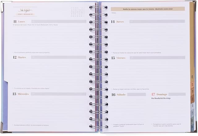 Detalle 1 de Mr.Wonderful Agenda Office semanal 18 meses