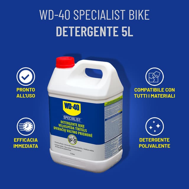 Detalle 2 de WD-40 Specialist Detergente Bike 5L