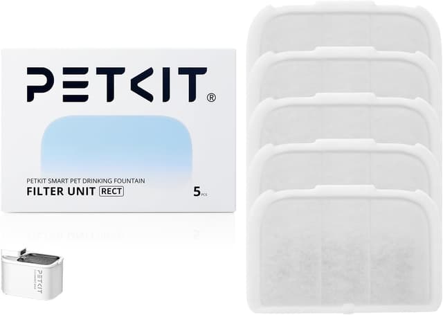 Detalle de PETKIT Filtro para Fuente de Gatos 5 Piezas EVERSWEET MAX