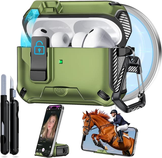 Thumbnail 6 de Ekoonpft AirPods Pro 3 Case with Safety Lock