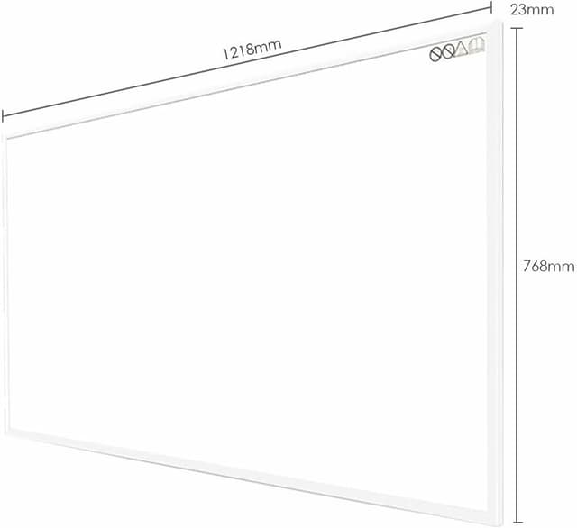 Detalle 2 de byecold Riscaldamento a infrarossi da 900 W con termostato, controllo remoto e app WiFi