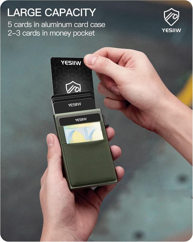 Thumbnail 4 de YESIIW Minimalistische Brieftasche 10 cm