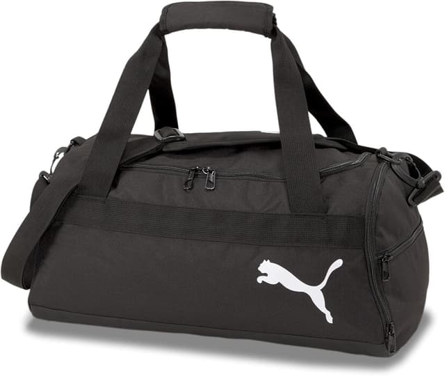 Detalle de Puma teamGoal 23 Teambag S : sac de sport d’entraînement rouge avec bandoulière réglable