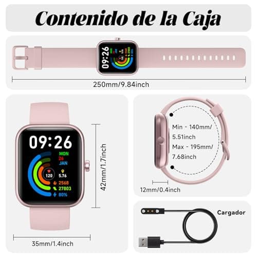 Thumbnail 8 de YMZ Smart Watch 1.83 pulgadas con Bluetooth