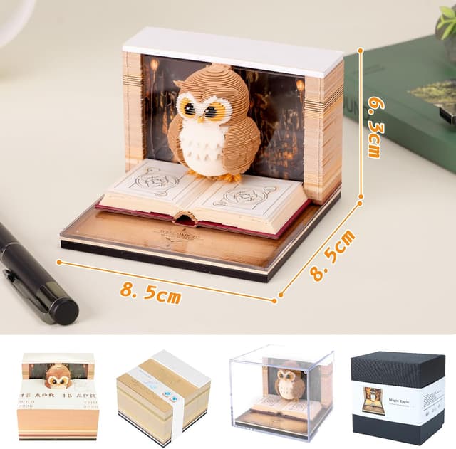 Detalle de Calendario 3D Aquila magica 2025, 2026