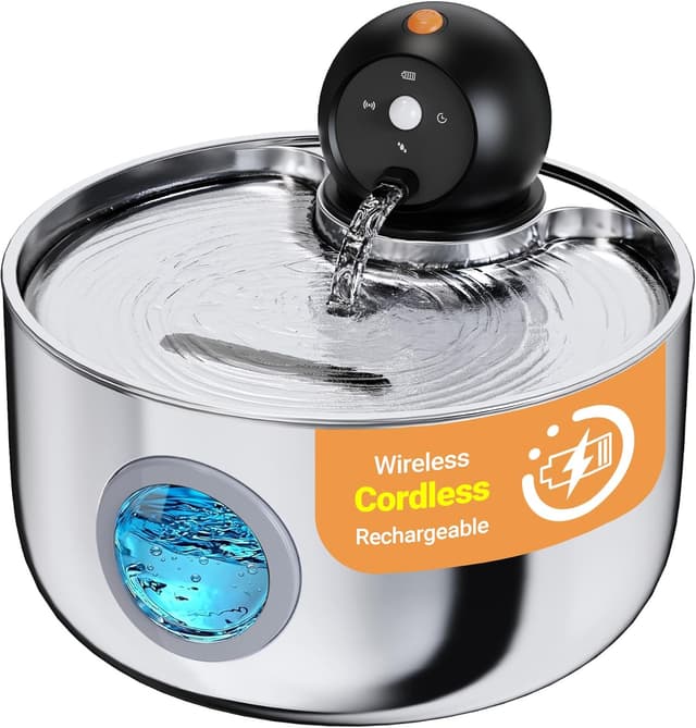 Imagen de Fuente para gatos inalámbrica 2,6 L en OfertitasTOP