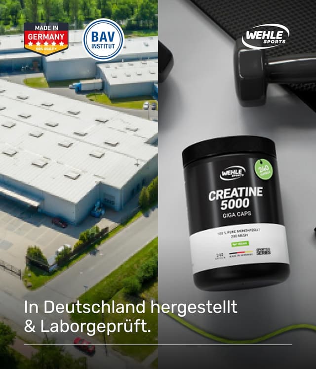 Detalle 2 de Wehle Sports Creatin Kapseln 5000 mg đź’Š
