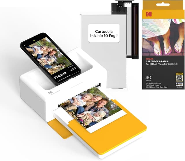 Imagen de Kodak Dock Plus PD460 stampante fotografica portatile 10x15 cm en OfertitasTOP