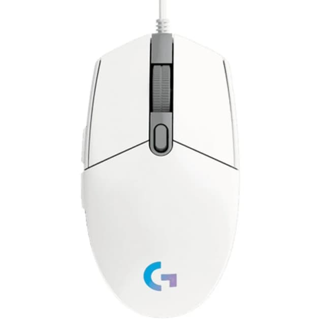 Detalle de Logitech G102 Lightsync Ratón gaming 8.000 DPI blanco
