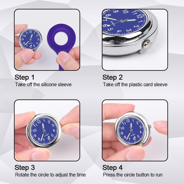 Thumbnail 4 de Vicloon Orologio da Infermiere silicone 85 mm