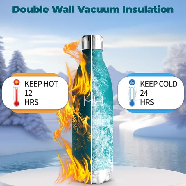 Thumbnail 1 de Botella Agua Acero Inoxidable 1000 ml