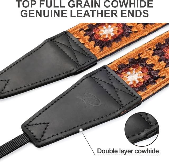 Detalle 2 de Padwa Padwa Yellow Crochet Strap 2 inch