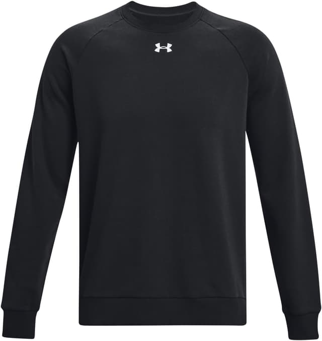 Detalle de Under Armour Men’s UA Rival Fleece Crew Shirt (Black)