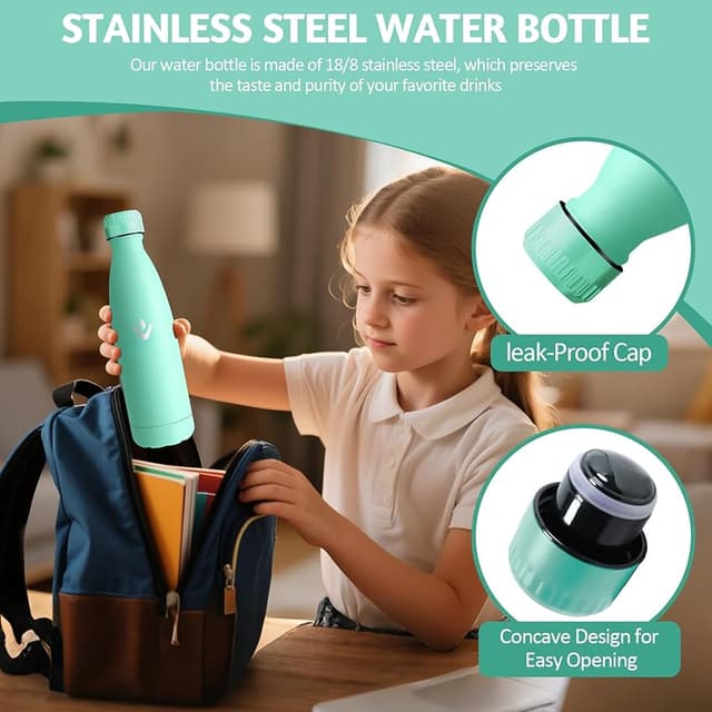 Thumbnail 3 de HoneyHolly Botella 500 ml sin BPA para niños 🚰